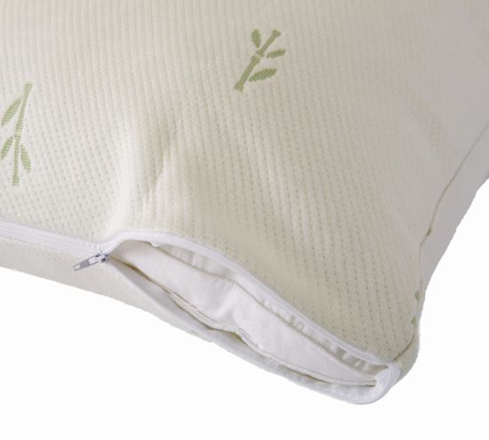 优质竹防臭虫枕头保护套 - 2 件装