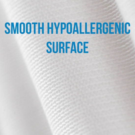 冷却温度控制技术大号深口袋防水床垫保护套适合 14-18 英寸