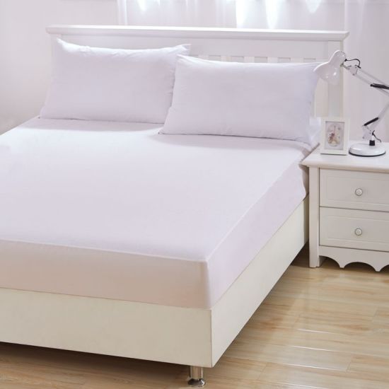 优质 130GSM 低过敏性防尘螨棉床垫保护套